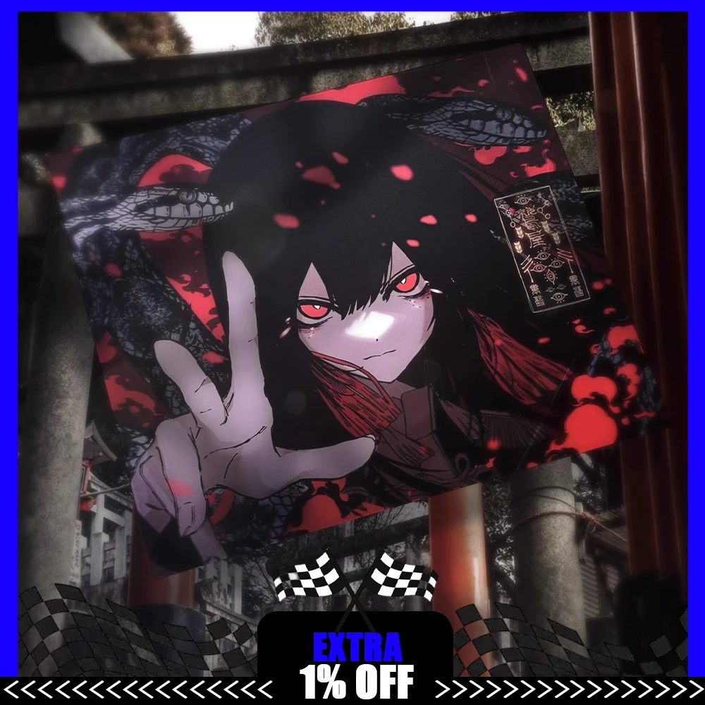 

AbyssGaming Ruby Glass Mouse Pad Is Coated FPS Gaming Mousepad Apex Professional Player with 2MM Thickness and 2.5D Chamfer Gift