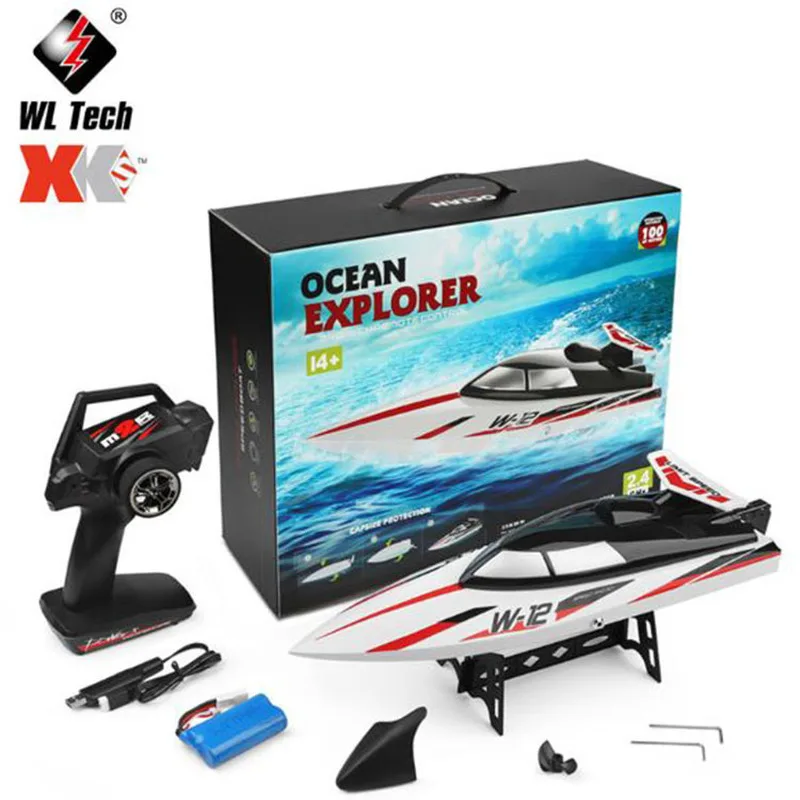 

Wltoys Wl912-A High-Speed Rc Boat 2.4g Remote Control Toy Anti-Tip Simulation Hobby Model For Fun And Entertainment With Water