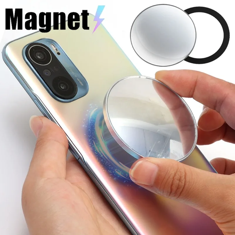 Magnetic Phone Selfie Mirror for Apple Magsafe iPhone 15 Pro Cellphone Back Camera Mirror for Wide Angle Selfie Vlogging Video