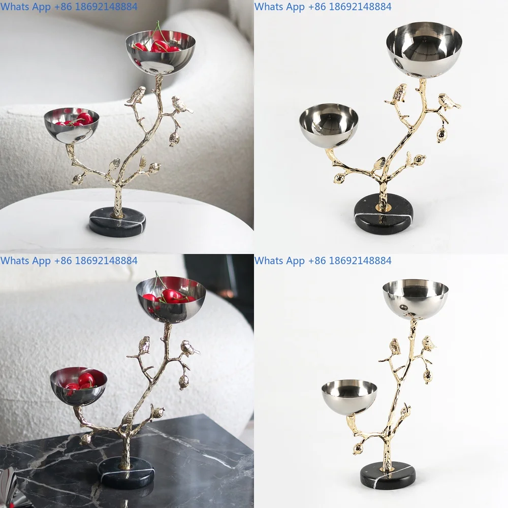 

Abstract Art Bird Shaped Fruit Bowl for Hotel Restaurant Decor Modern Chinese Style Luxury Snack Dish Ornament