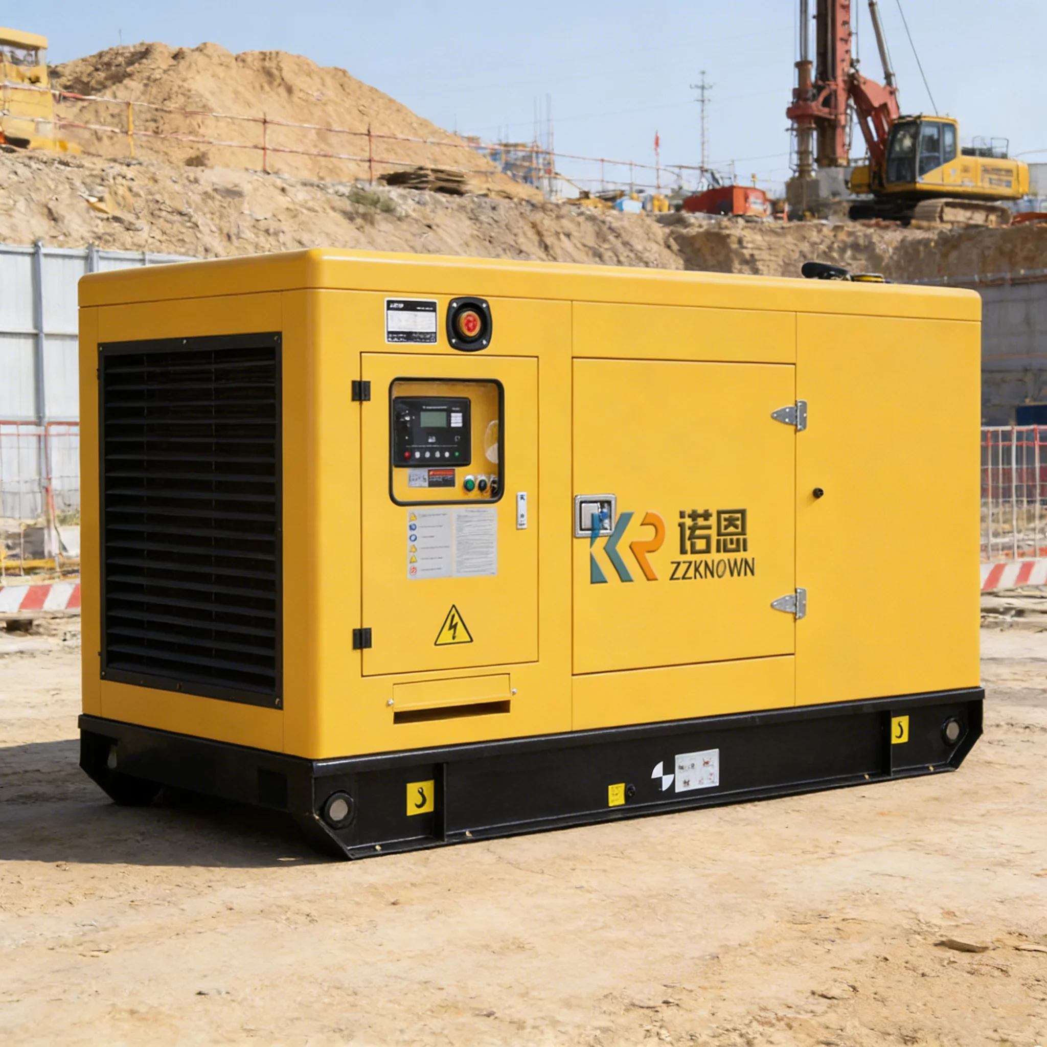 

Дизельный генератор мощностью 20 кВт с бесщеточным генератором, дизельным двигателем R4105AZD и полностью автоматическим управлением.