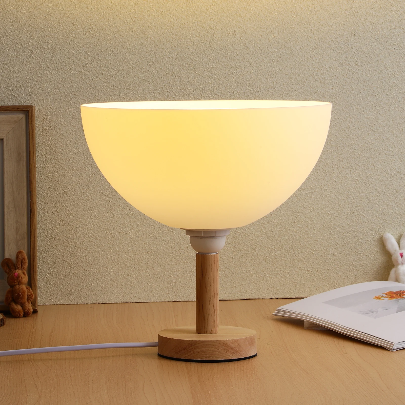 

4 pcs Bowl Shape Floor Lampshades Reusable Plastic Lamp Covers Replacement Lamp Sleeve Durable Light Diffuser Fade Resistant