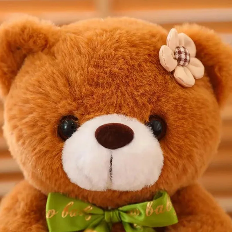 1szt 20CM Super Cute Sitting Teddy Bear Plush Toys Kawaii Bear Plush Dolls Lovely Pillow Stuffed Soft for Birthday Gift