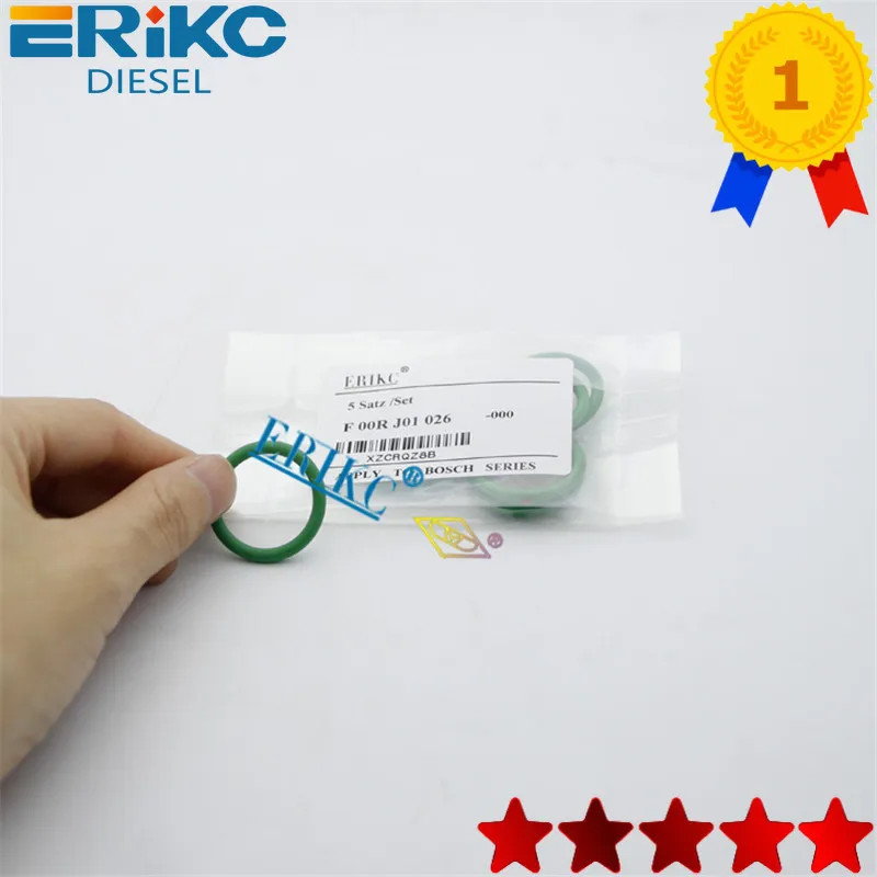 30PCS ERIKC F00R J01 026 Standard O Ring Cord F00RJ01026 and Fuel Silicone Sealing Ring F 00R J01 026 for 0445120 Seies