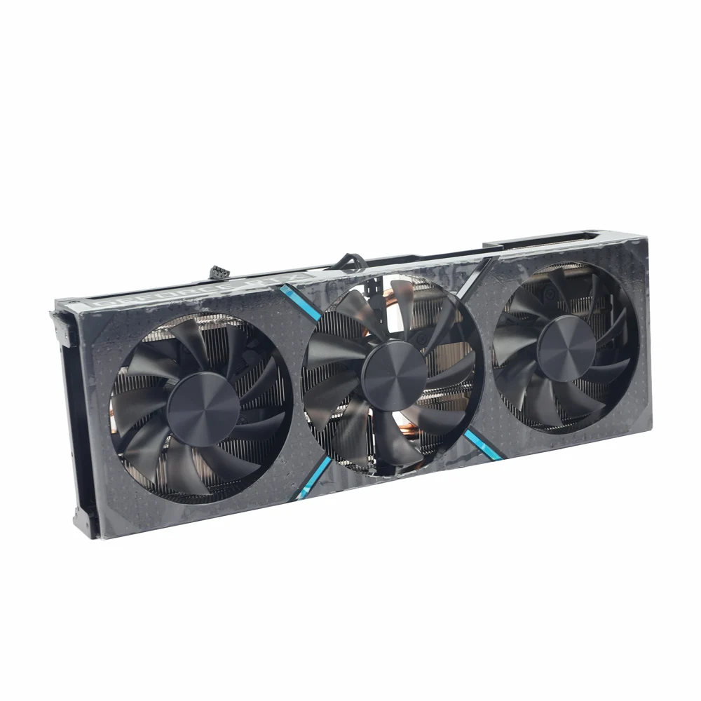 HP NVIDIA RTX 3080 3090 GDDR 그래픽 비디오 카드 냉각 팬 방열판 라디에이터 용 새 쿨러 팬 방열판 교체