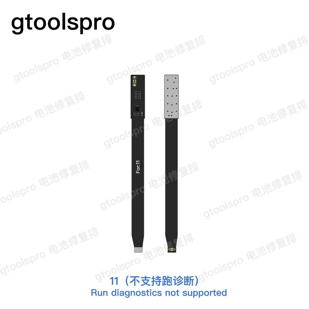 1/5Pcs gtoolspro battery repair flex cable recyclable Quickly change the battery health to 100% for iphone 11/12/13/14/15 series