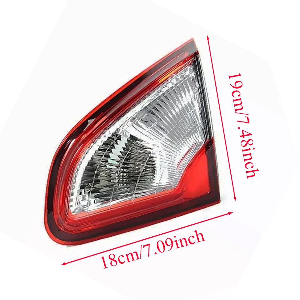 LED Car Rear Tail Lights Assembly Signal Lamp for Nissan Qashqai J10 2008-2015 EU Version 26555-BR01A,26555-BR00A Outside/Inside