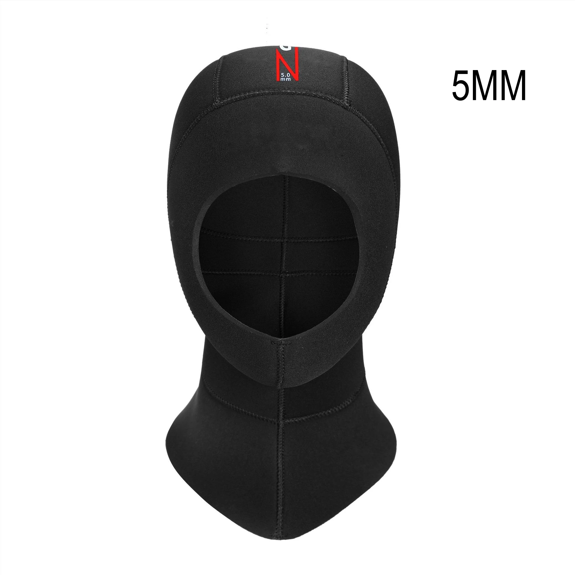 3MM/5MM Neoprene Diving Hood With Shoulder Sun Protective Keep Warm Cap Snorkeling Hunting Snorkeling Surfing Hat Jellyfish Cap