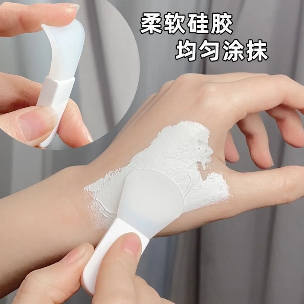 1Pcs Silicone Facial Mask Brush Face&Eye Cream Mud Mask Applicator Scraper Face Cleanse Brushes Travel Portable Skin Care Tools