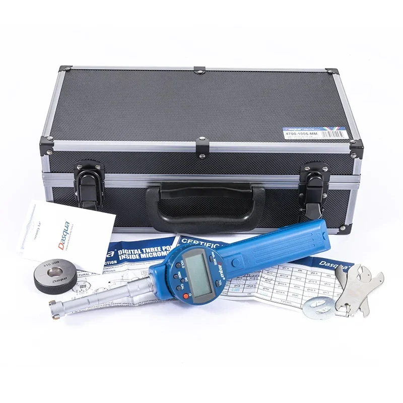 Dasqua 6-8mm Absolute Digital 3 Point Snap Open Bore Gauge Digimatic Three Point Snap Open Bore Gauge