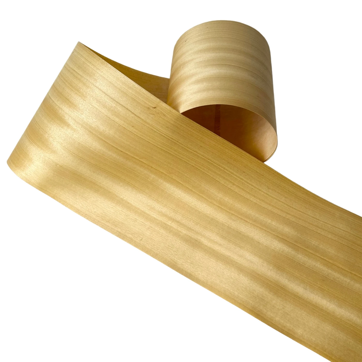 

20x250cm, Fleece-backed Thin Veneer of 0.2mm Thickness, Natural Golden Teak Wood Veneer Roll for Furniture Renovation and DIY