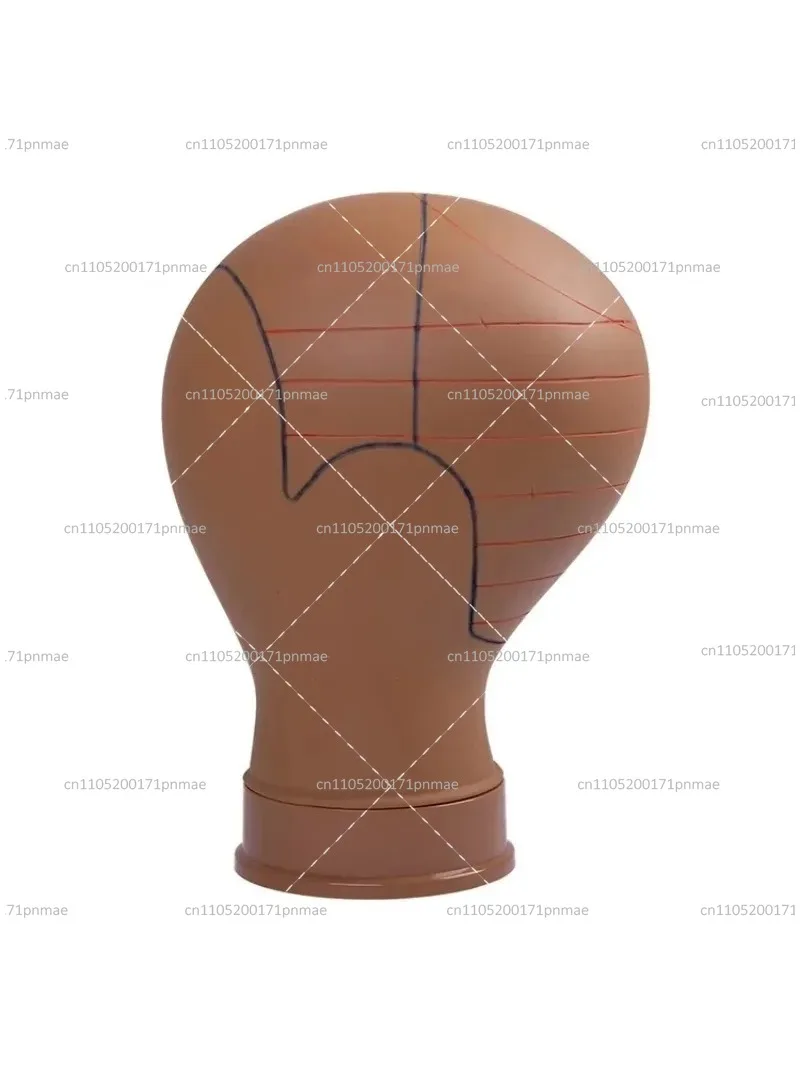 21 22 23 Inch PVC Mannequin Head Wig Display Stand for Hat Wig Making