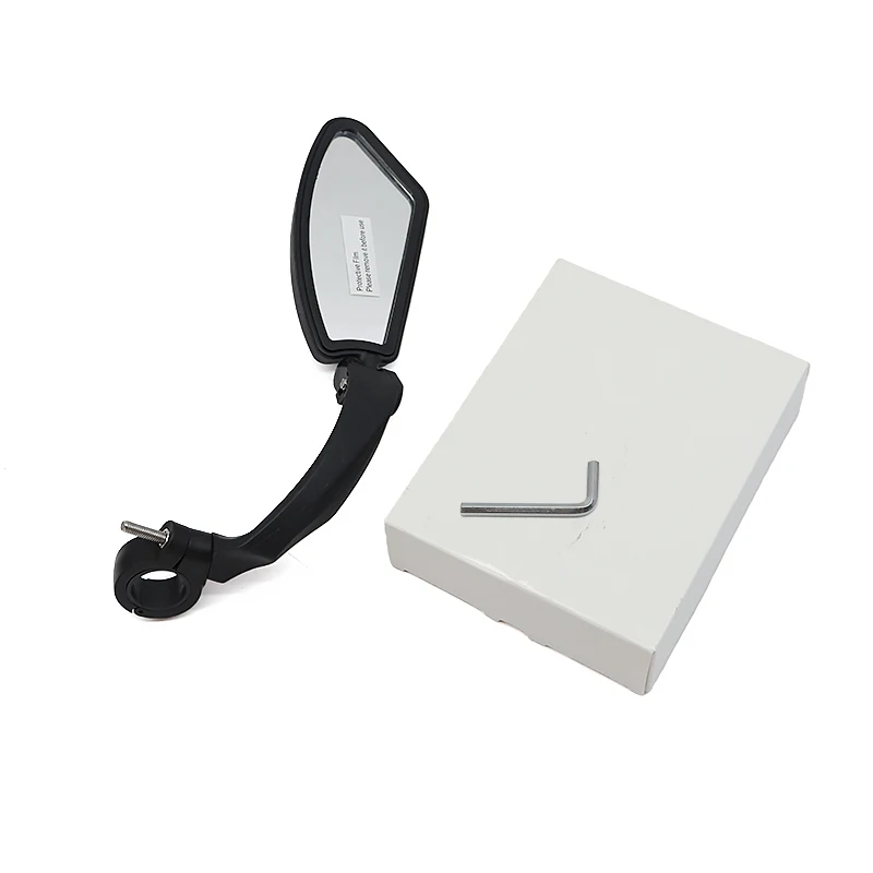 Bicycle Rear View Mirror 360 Degree Rotate for Bike MTB Bicycle Electrical Bike Wide-Range Adjustable Angles Mirror