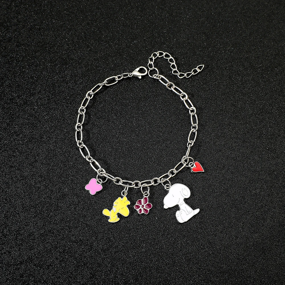 1pc Snoopy Bracelet Beaded Friendship Accessories