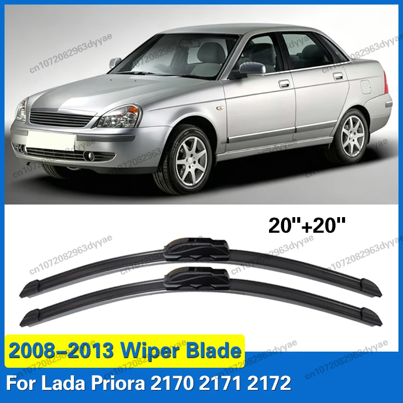 For Lada Priora 2170 2171 2172 2008 - 2013 Front Windshield Wiper Blades 2pcs Windscreen Window Accessories 20