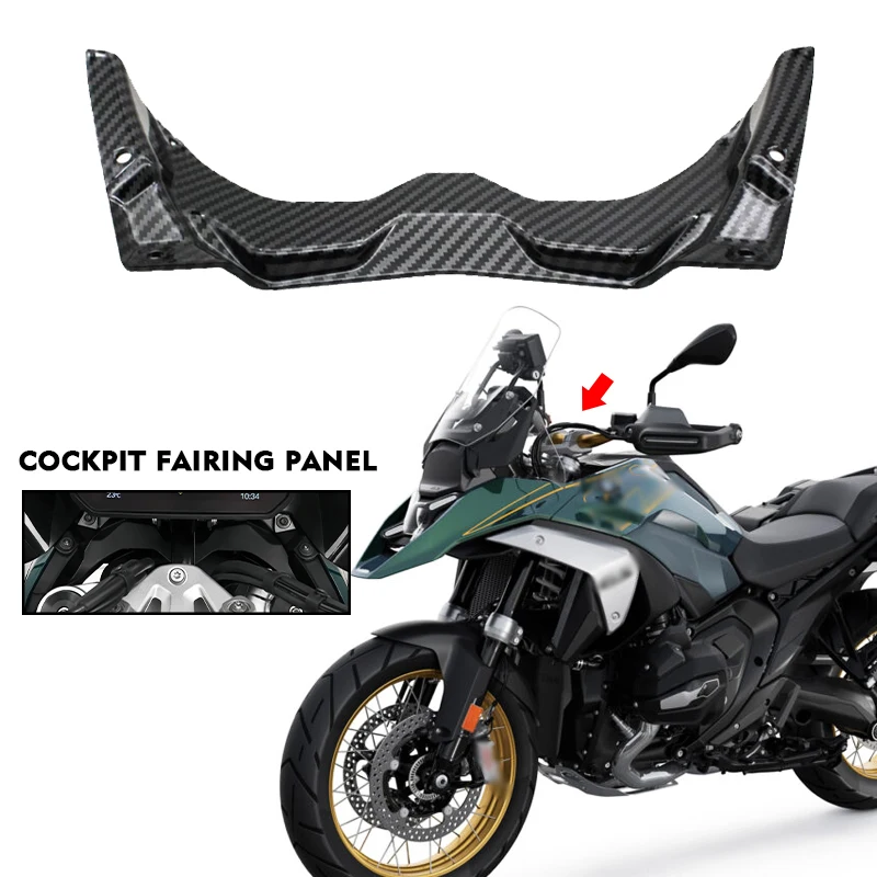 r1300gs Motorcycle Accessories For BMW R1300GS R 1300 GS GS1300 2023-2025 Cockpit Panel Fairing Fork Shield Updraft Deflector