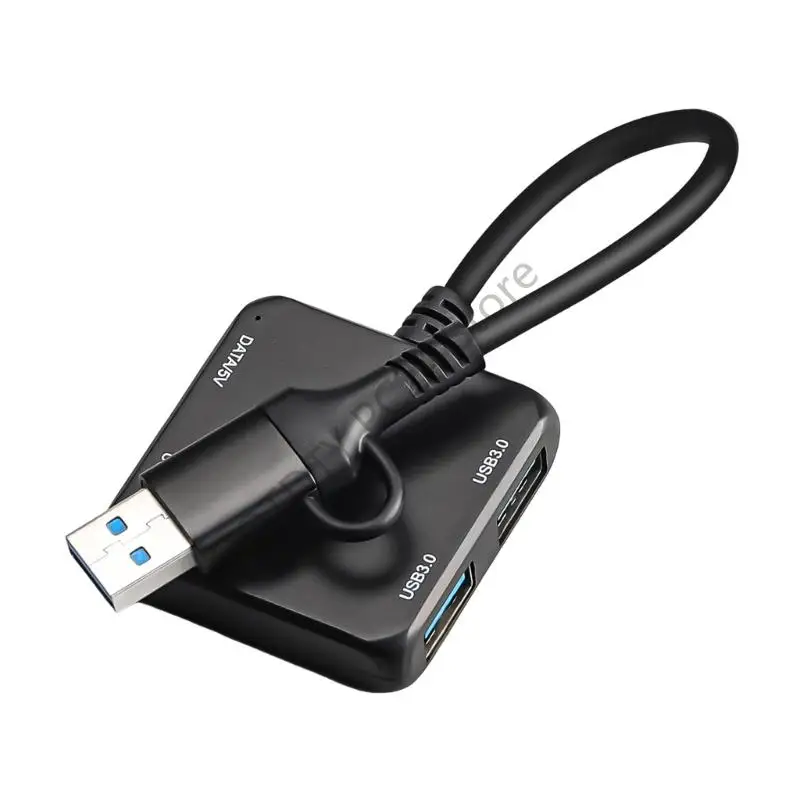 

H7BA USB C -HUBS 4 PORT для подключения нескольких устройств, таких как Mouse и Flash Drive
