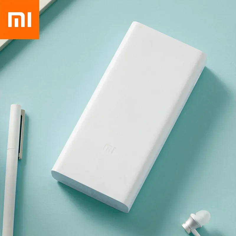 Xiaomi Power bank 3 20000mAh PLM18ZM 18W 2-Way Quick Charging USB C  Mi Powerbank 20000  Portable External Battery Poverbank