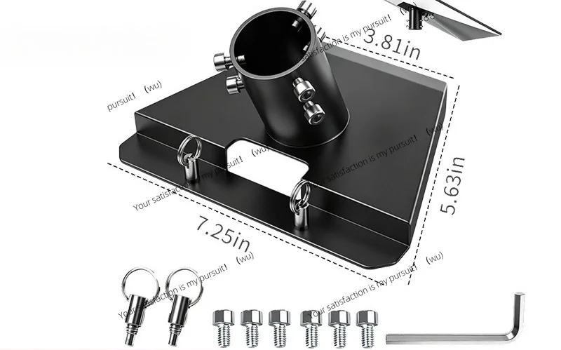 Suitable for the third generation of Gen3 roof base metal signal bracket carbon steel outdoor shelf V3/V4