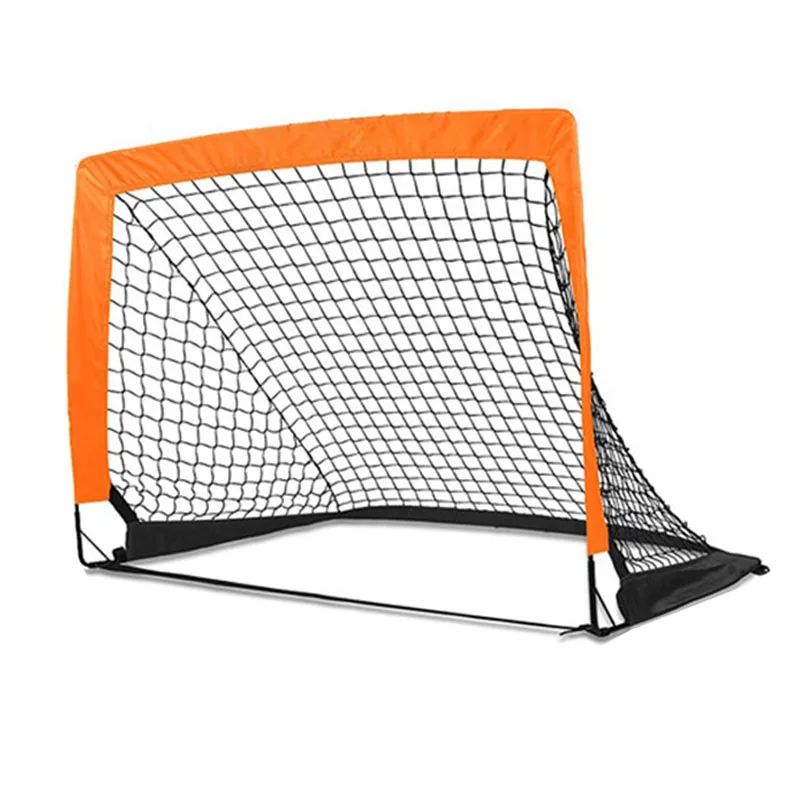 OEM Approved Professional Soccer Goal Training Glass Fiber + Net Lightweight Customizable Size Wholesale Football Goal Equipment