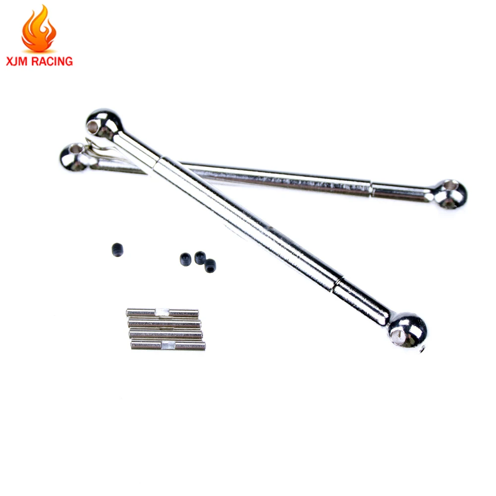 Metalowa kość dla psa 9 mm Oś 2szt do 1/5 Hpi Rofun Baha Rovan Kingmotor Baja 5b 5t 5sc Części do samochodów wyścigowych Rc