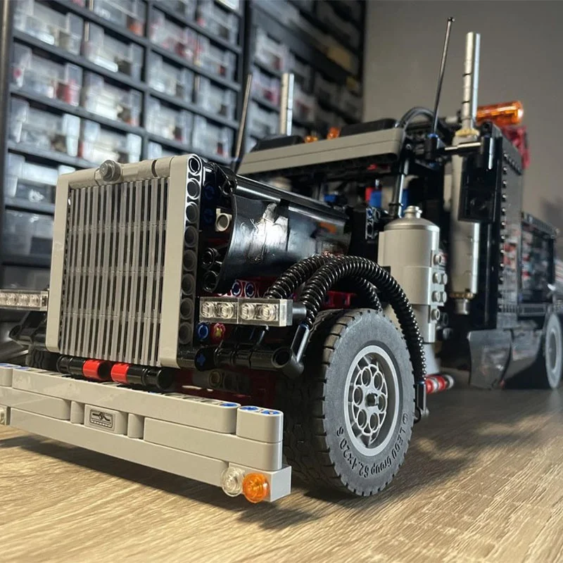 2155 قطعة MOC RC تعليق النموذج الفني اللبنات تجميع التعليم الإبداعي الطوب هدايا عيد الميلاد الاطفال لعبة عيد ميلاد #5