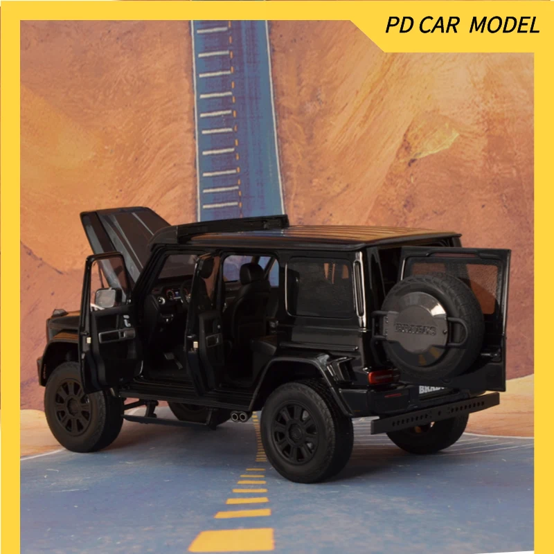 ALMOST REAL  Collectible 1:18 Scale Model for 2023 BRABUS  AMG G63  BLACK  Gift for friends and family