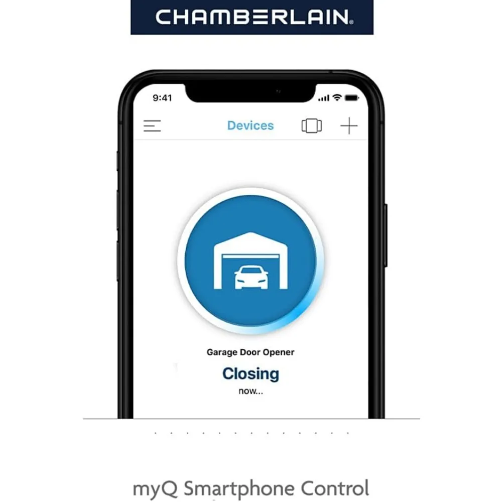 B2401 smart leiser Garagentor öffner mit Riemen antrieb, grau