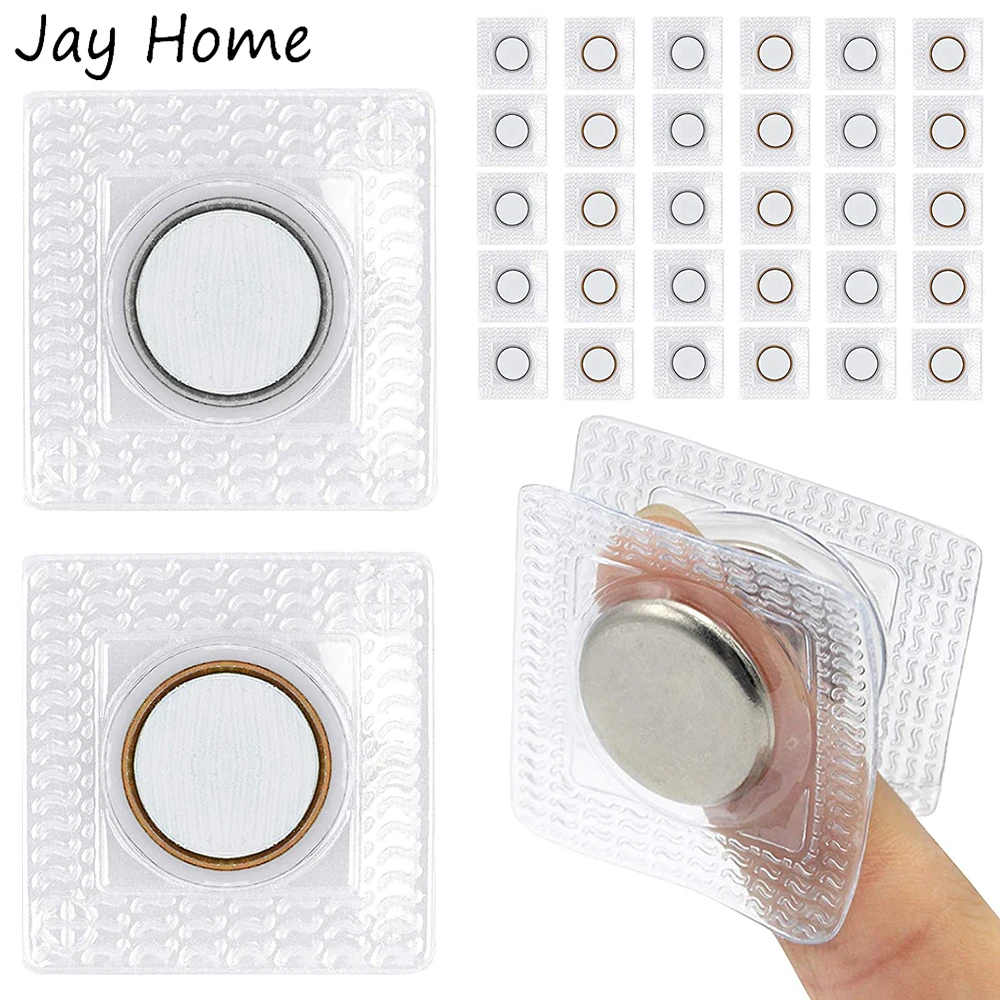 10 par ukrytych magnetycznych zatrzasków niewidocznych ukrytych zatrzasków magnetycznych z PVC do torebek odzieżowych DIY Craft Sewing Tools