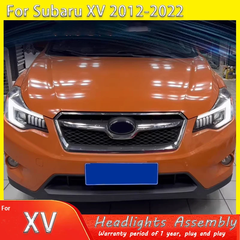 

Car Lights For Subaru XV LED Headlights 2012-2022 Upgrade LED Projetor Headlamp Daytime Running Light Automotive Accessories