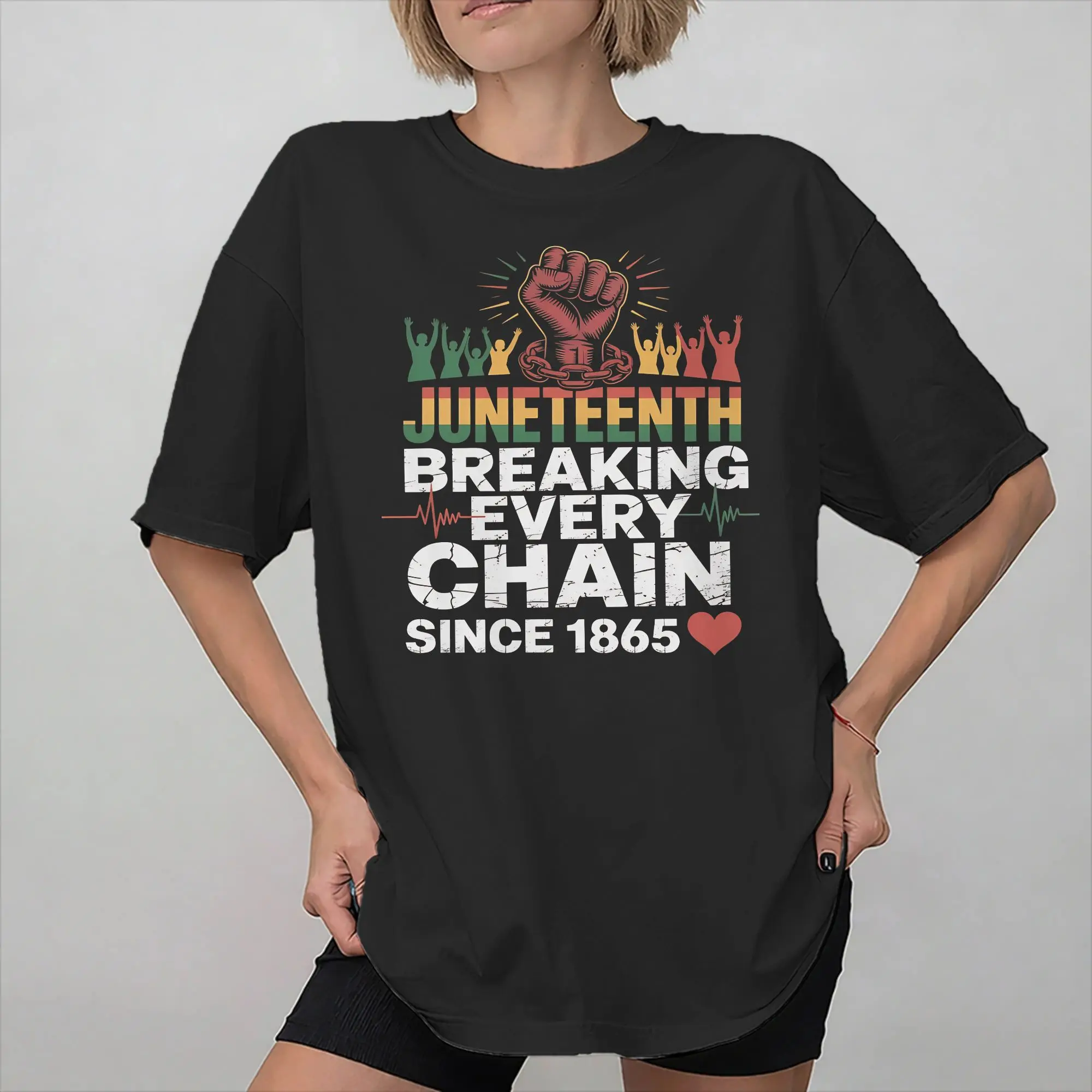 Juneteenth 1865 Rooted In Freedom Merch Men Women T Shirts Cotton Tee New Arrival  T-shirt Clothing