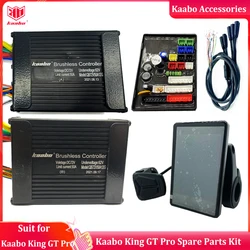 Kaabo King GT Pro Spare Parts Kit 72V 50A Sine Wave Controller HUB Board and Main Wires TFT Display with Thumb Throttle Part