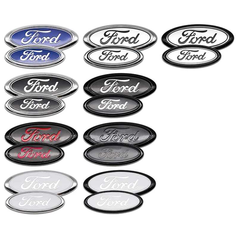 11,5cm-23cm 3D ABS Auto Frontgrill Heckklappe Ersatz-Emblem Abzeichen Aufkleber Universal für Auto LKW SUV Limousine Tuning-Zubehör – Detail 1