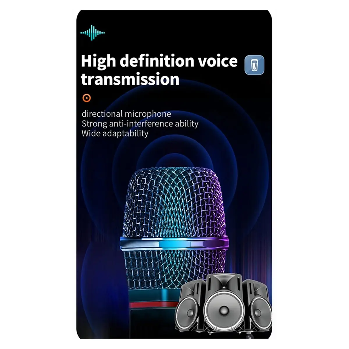 2026 New 2.4G Wireless Audio Adapter 150M Range Hi-Fi Wireless Audio Transmitter Receiver for Theater Speaker TV Live Broadcast