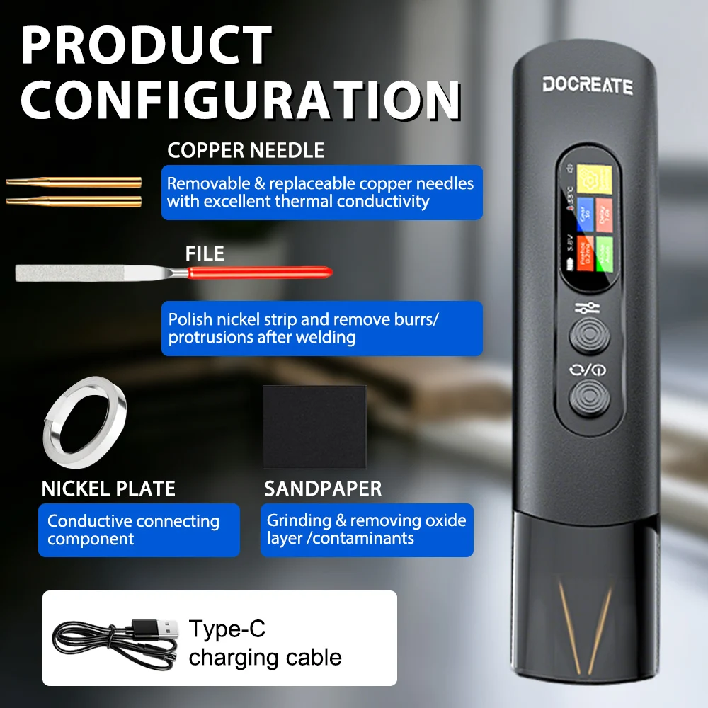 3360W Handheld Dual Pulse Spot - Diy Electronics Spot Welder ulasan dan harga