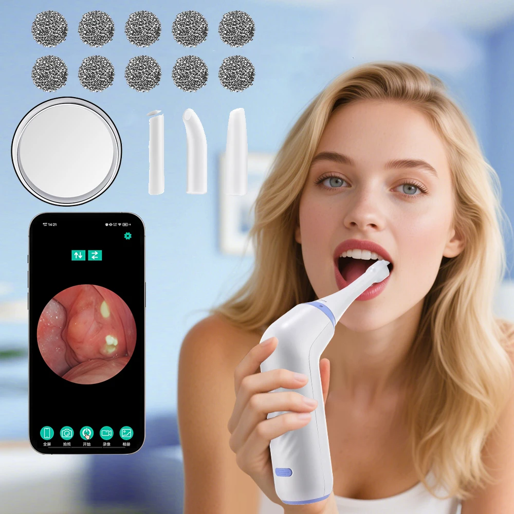 

Электрический видимый инструмент для удаления камней из миндаля с камерой 300K HD, набор для удаления камней из миндаля, 3 головки, встроенный светодиодный светильник, инструмент для очистки миндаля