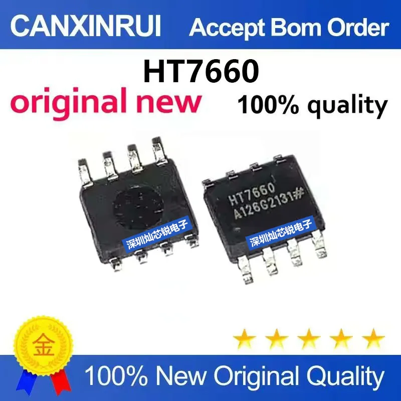 (5-100pieces)Brand new original HT7660 SMD SOP8 switching capacitor voltage converter chip