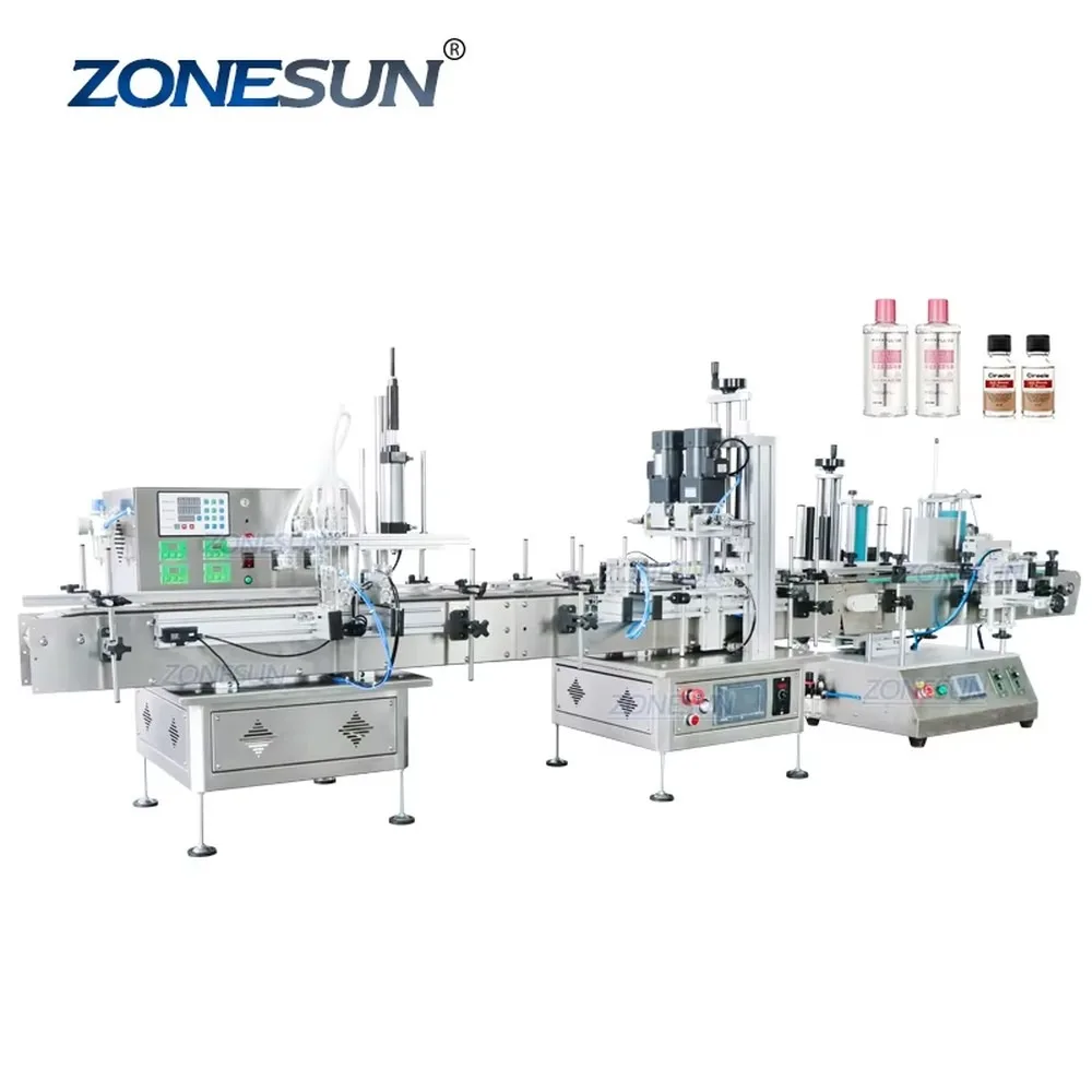Automatic Desktop Peristaltic Pump Liquid Filling Capping Labeling Machine for Small Bottles Eye Drop Production Line