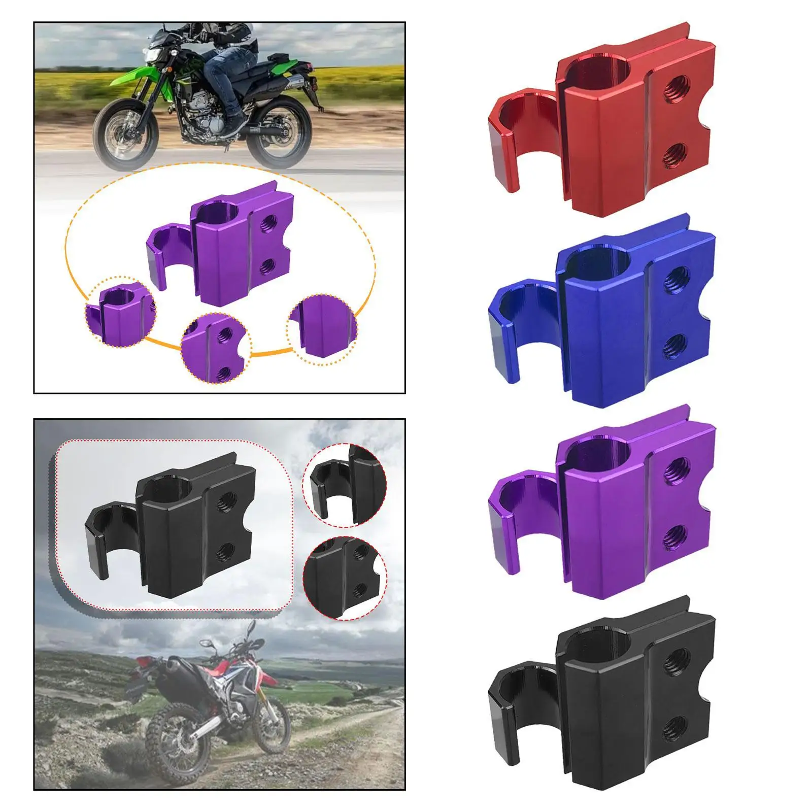 

Front Brake Hose Cable Clamp Accessories for Honda 300L 21-25