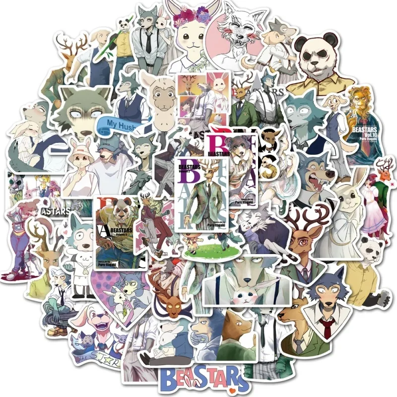 

10/25/50Pcs Anime BEASTARS Graffiti Stickers Waterproof Cartoon Sticker Home Decal