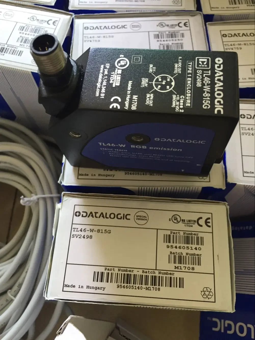 Color standard electric eye sensor TL46-W-815G, original brand new genuine