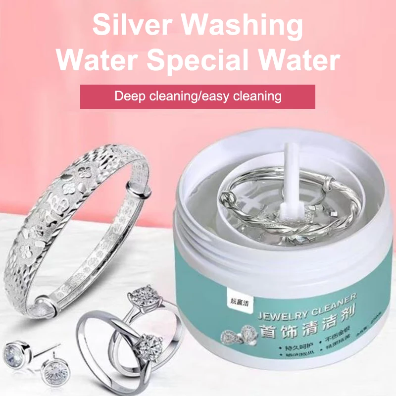 1/2/3pcs 200g Jewelry Cleaner For Gold Panlinis Ng Silver Gold Cleaner For Rings Earrings Watch Diamond Silver Cleaner Liquid