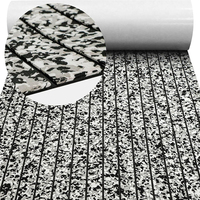 240x45CM Faux Teak Decking Sheet Non-Slip Mat for Caravan Motorhome RV Boat - Camo Glue Backing Swimming Stair Pads