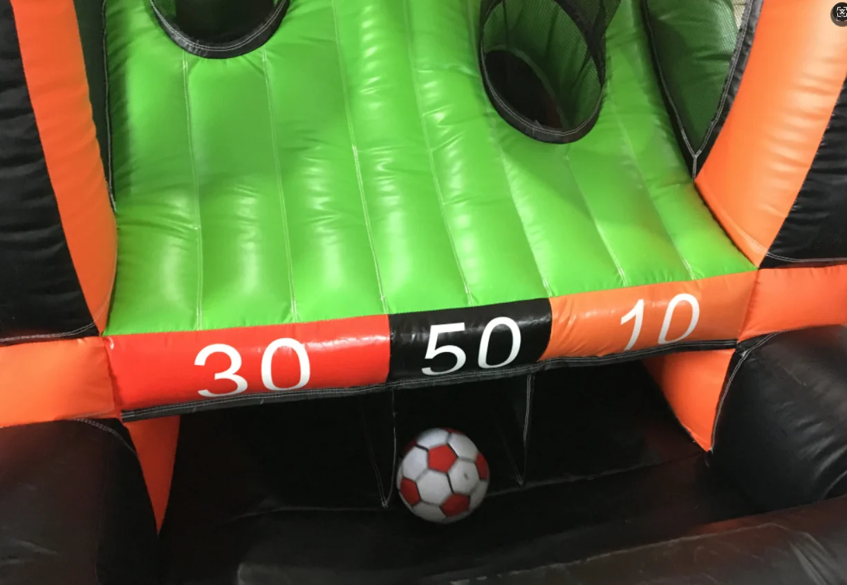 Divertente Parco Giochi Gonfiabile Portatile per Interni ed Esterni, Canestro da Basket Sensoriale per Bambini, Casa Rimbalzante per Feste