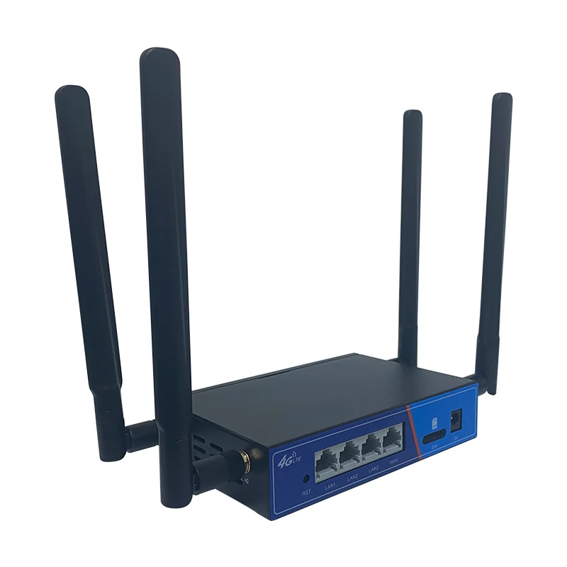 

HUASIFEI Best selling 300Mbps WS281 4g modem router 100M network port 4g wifi router with sim card 5dBi Antenna Openwrt Router