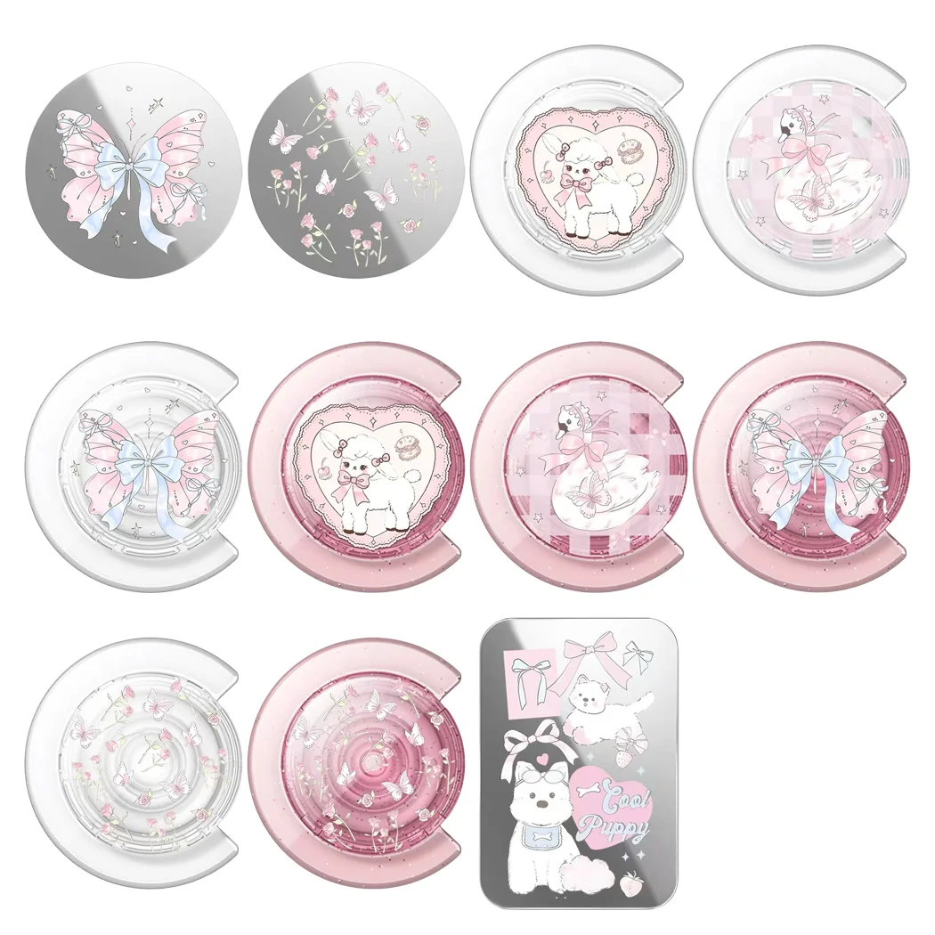 603104 Magnetic Phone Folding Stand for IPhone Holder Mount Support for Galaxy S Card Holder