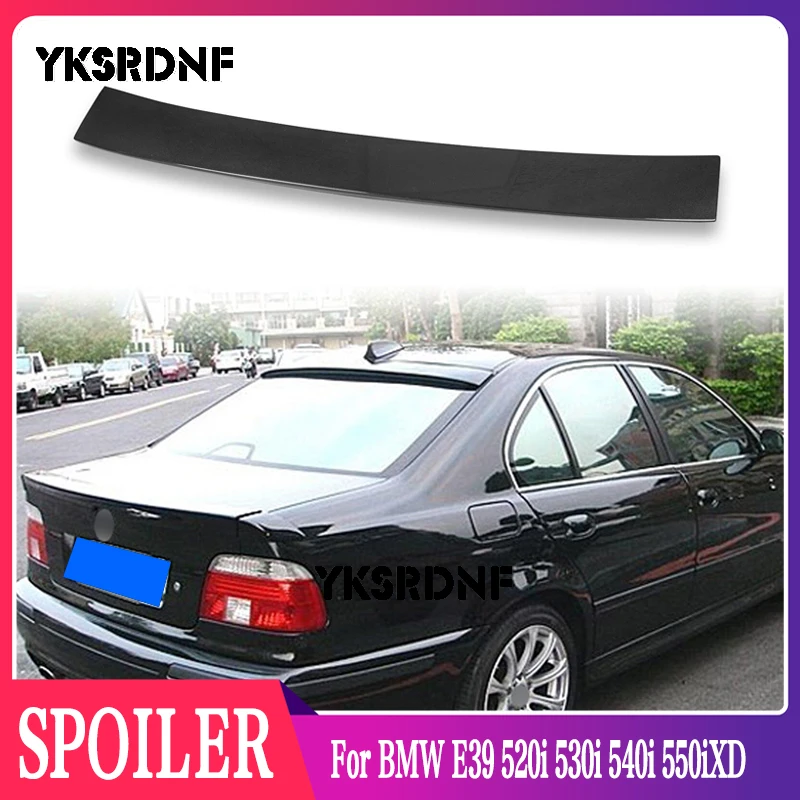 For BMW E39 520i 530i 540i 550iXD 1997 1998 1999 2000 2001-2003 Car Rear Roof Spoiler Wing Trunk Lid Cover Tail Wing Car Styling