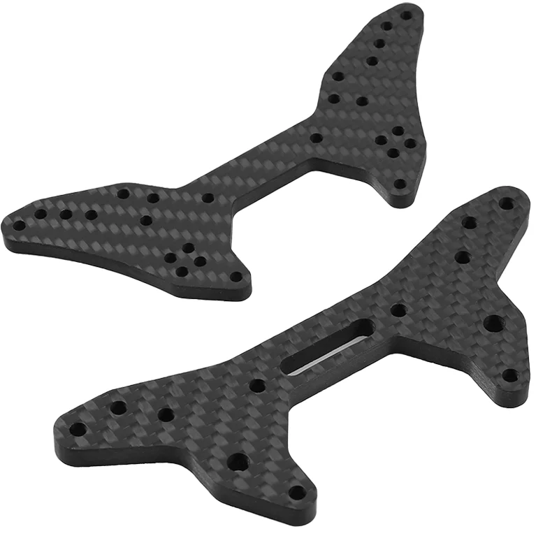 Carbonfaser-Stoßdämpferbrücke vorne und hinten für 1/7 ARRMA FELONY INFRACTION 6S BLX LIMITLESS ALL-ROAD V2 RC Car Truck Parts # ARA320512