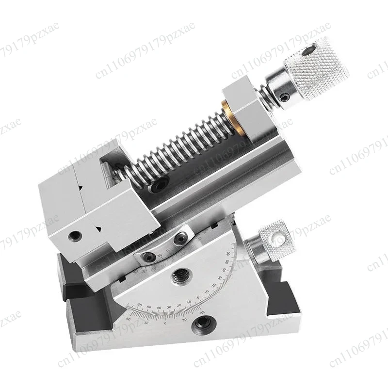 High Precision 2 Inch Universal Grinder Vise, Adjustable Angle Sine Slope Sine Tool
