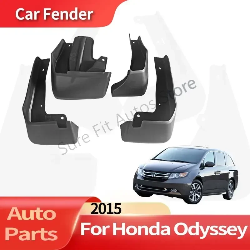 

Auto Accessories For Honda Odyssey 2015 EX-L NA Lining Car Fender Front Rear Wheel Fender Splash Guard Accessories Mudguard Skin